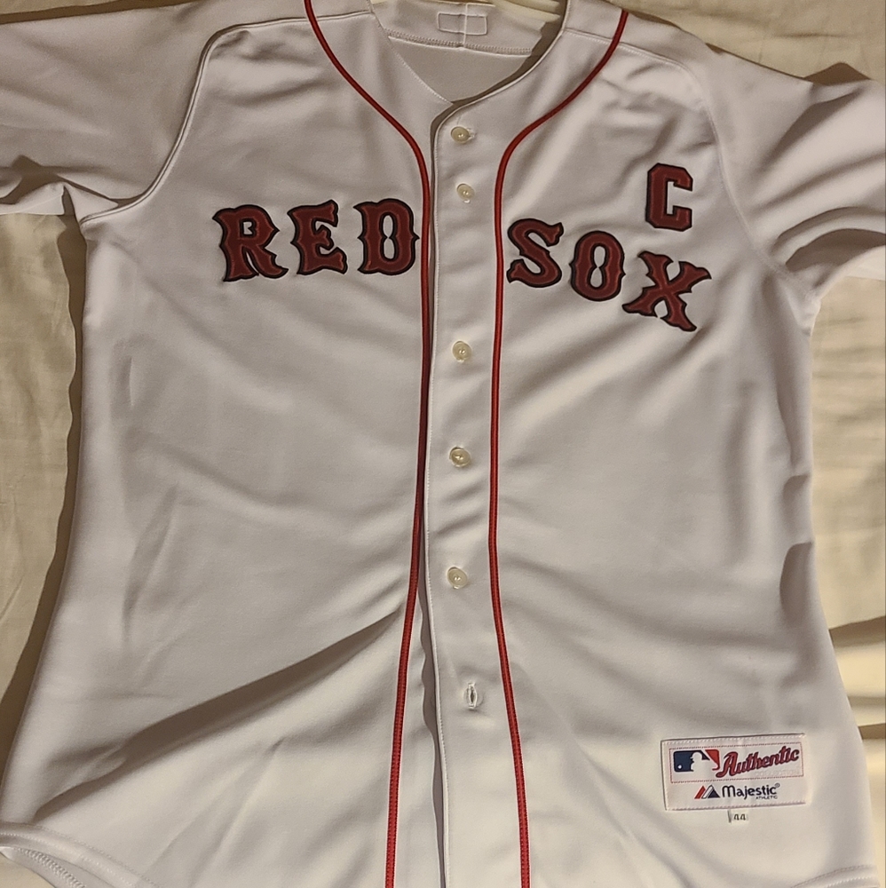 Selling Red Sox jersey #33 Jason Varitek Authentic Majestic